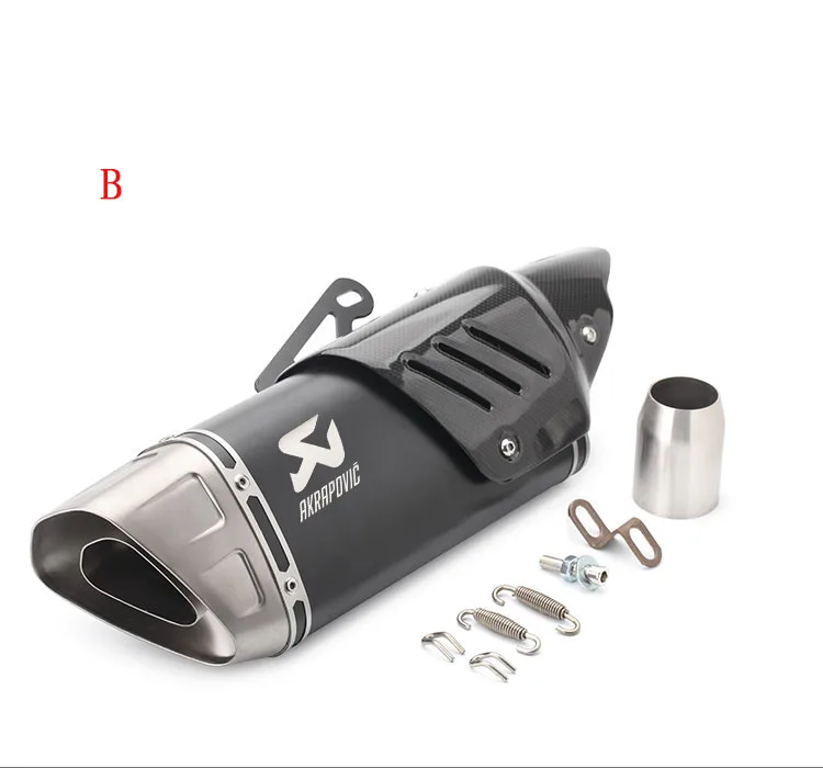 51 мм Akrapovic выхлопная труба для мотоцикла для спортивных гонок, выхлопная труба для грязного велосипеда с DB Killer Для Бенелли NVX155 Nmax CBR600RR