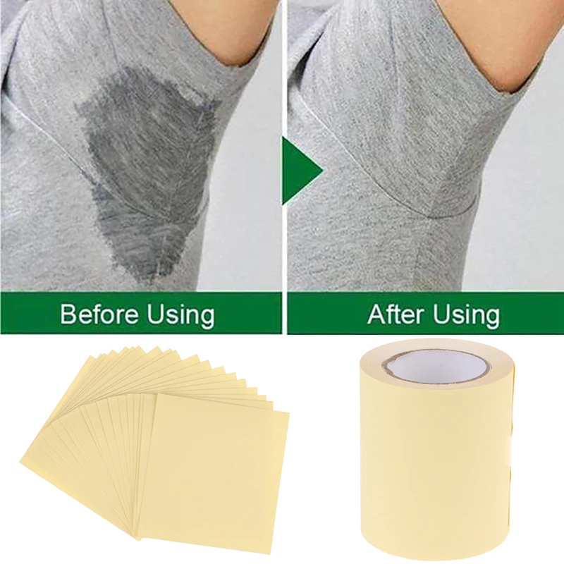 Antiperspirant-Sticker Armpit-Pad Prevent-Sweat-Pads Transparent Dry Underarm Disposable