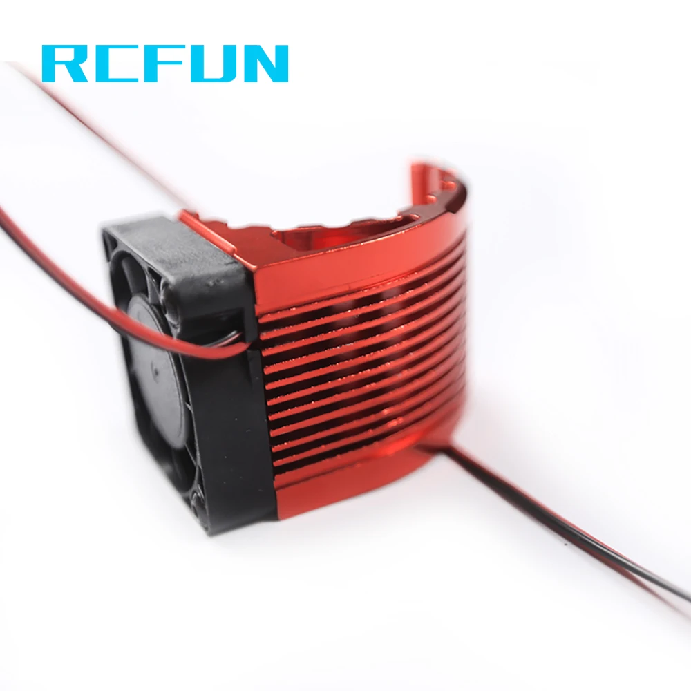 Rcfun CNC сплав радиатор 40*40 мм вентилятор для бесщеточного двигателя 42 Леопардовый