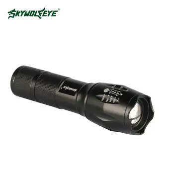 

2200LM T6 LED Zoomable Focus 18650/AAA Torch Lamp Light 5 Modes
