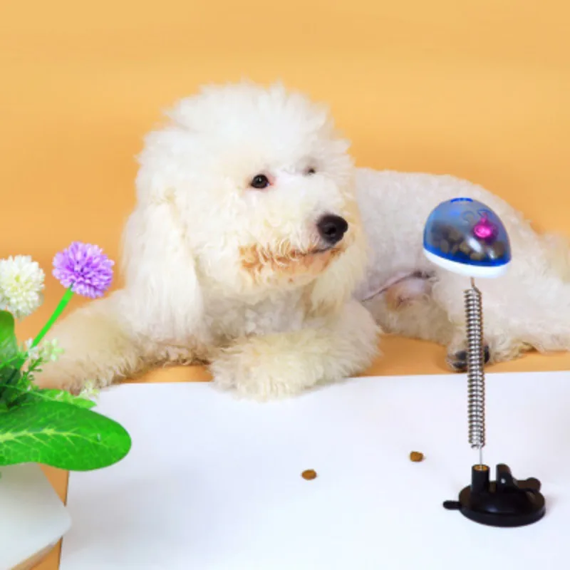 Новинка, игрушка для кормления домашних питомцев, качели для домашних любимцев, Интерактивная игрушка с мячом, игрушка для собак, кошек, дозатор для еды, обучающая игрушка-головоломка для домашних животных