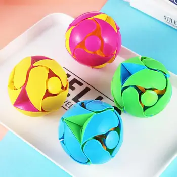 

Hand Tossed Transform Telescopic Deformation Color Ball Magic Props Decompression 3D Puzzle Intellectual Education Toys