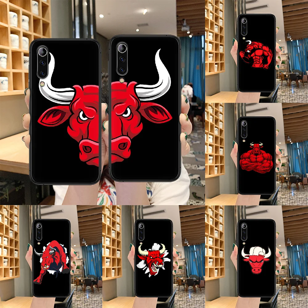

Red Bull Chicago Basketball Phone case For Xiaomi Mi 6 8 A1 Note3 A2 9 CC9 9T A3 MIX 2 2S 3 9 Lite SE Pro black back fashion
