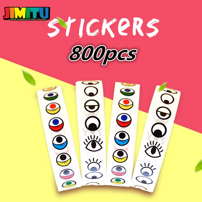 800 шт/1 рулон награда наклейки детские Скрапбукинг звезда Мультяшные персонажи