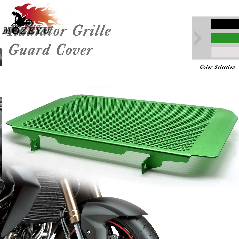 

Motorcycle T6063 Aluminum alloy Radiator Grille Guards Cover Protection for KAWASAKI Z750 2007 2008 2009 2010 2011 2012