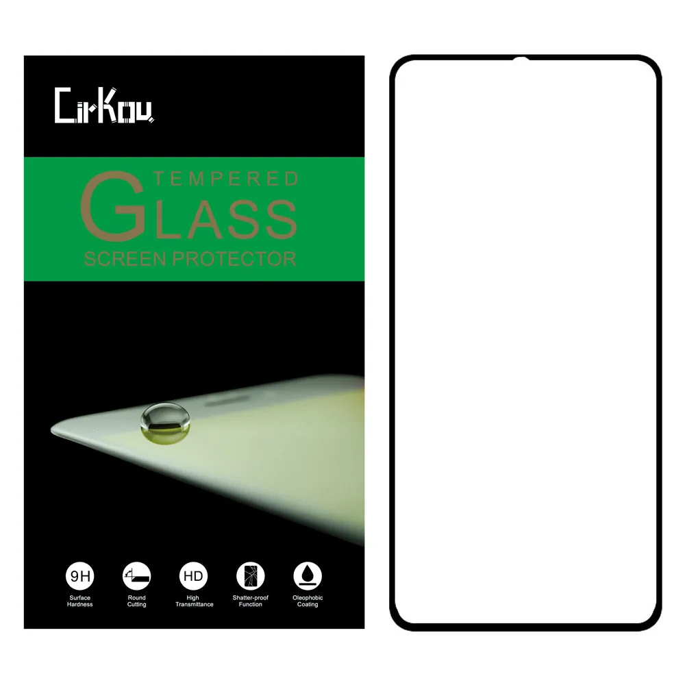 Cirkou для Xiaomi Mi CC9 CC9mt полный AB Клей полное покрытие 2.5D Arc Edge 0,33 мм полностью Закаленное стекло Защитная пленка для экрана