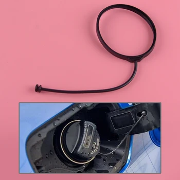 

DWCX Black NBR Car Fuel Gas Filler Tank Cap Band Cord Tether Ring 16117222391 fit for BMW 1 3 5 7 Series X1 X3 X4 X5 X6 Z4 Mini