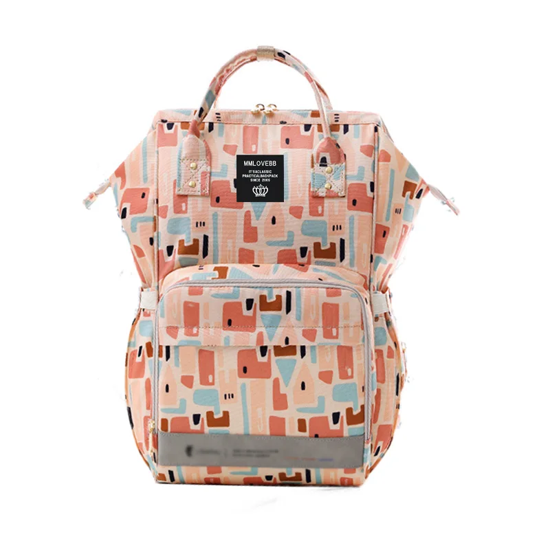 MissAbigale модная сумка для подгузников для мам и мам, Большая вместительная сумка для детей, рюкзак для мам, сумка для ухода за ребенком - Цвет: C2