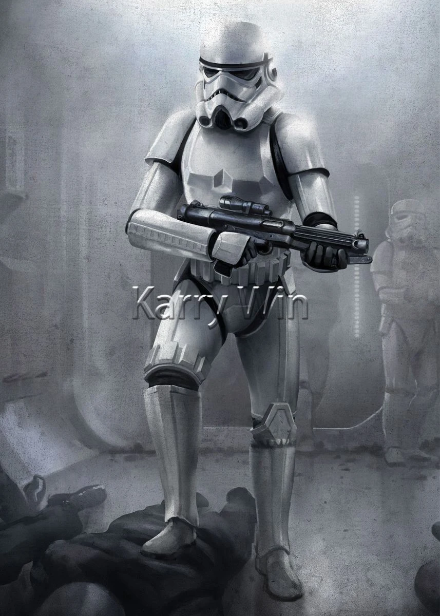 Stormtrooper Star Wars - 5D Diamond Paintings - DiamondByNumbers - Diamond  Painting art