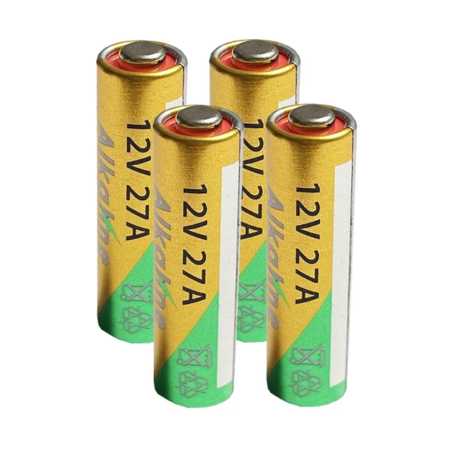 4pcs 12v 27a A27 Alarm-remote Dry Alkaline Battery Cells 27ae 27mn High  Capacity Car Remote Toys Calculator Doorbell - Primary & Dry Batteries -  AliExpress