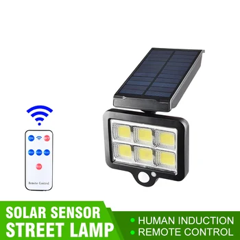

120LED Solar Light Outdoor Motion Sensor Wall Light Waterproof Lamp Emergency Pathway Yard Street Lamp for Garden Decoration