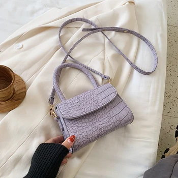 

Stone Pattern Mini PU Leather Crossbody Bags For Women 2020 Summer Shoulder Bags Female Totes Handbags and Purses