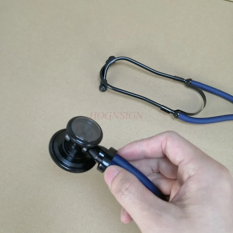 Portable stethoscope storage box blue Stethoscope double-sided stethoscope child pediatric double-sided