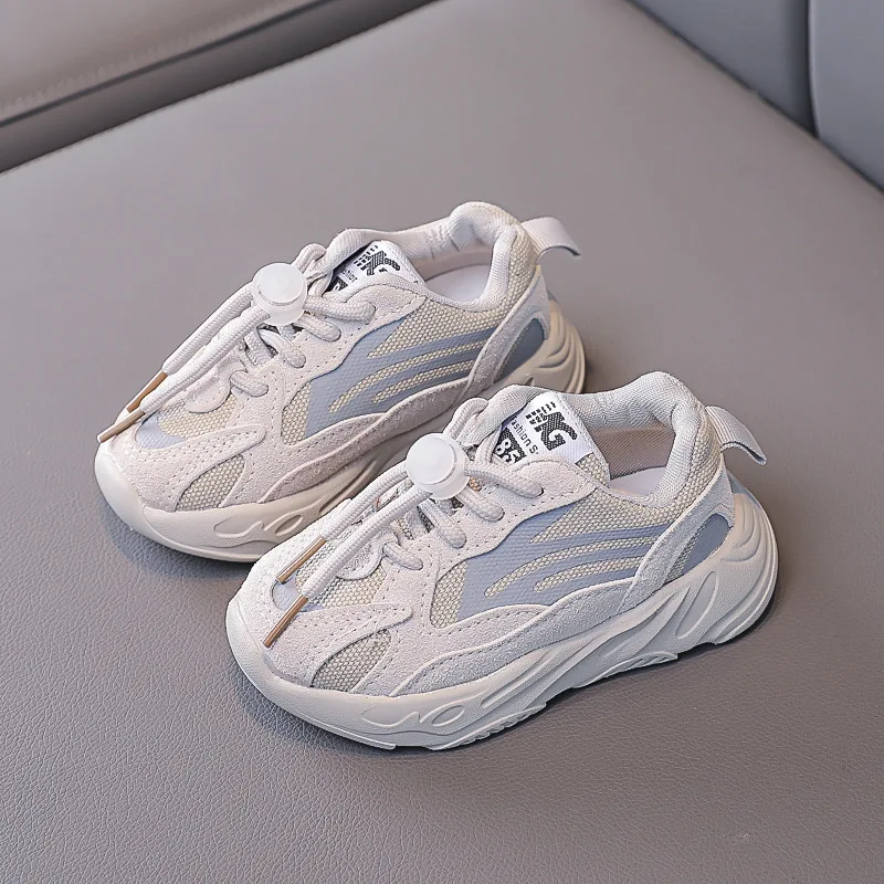 Newest Autumn Children Casual Shoes Baby Girls Fashion Sport Sneaker Toddler Boy White Mesh Trainer Running | Детская одежда и