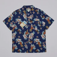 BOB DONG Pineapple Guitar Tropical Short Sleeeved Shirts Unisex Aloha Tee Shirts 2