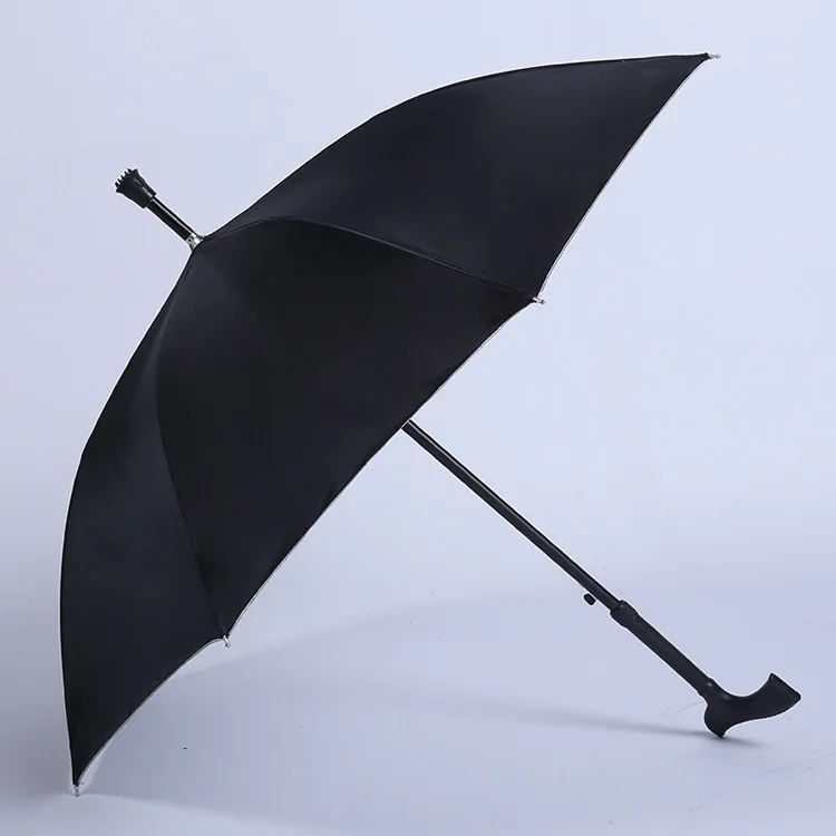 С фабрики, многофункциональный Противоскользящий зонтик для пожилых людей, Подарочный зонт, самооткрывающийся зонтик, индивидуальный логотип