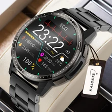 

2022 New Body Temperature Smart Watch Sport Fitness Life Waterproof Clock Heart Rate Blood Oxygen ECG PPG Smartwatch Android ios