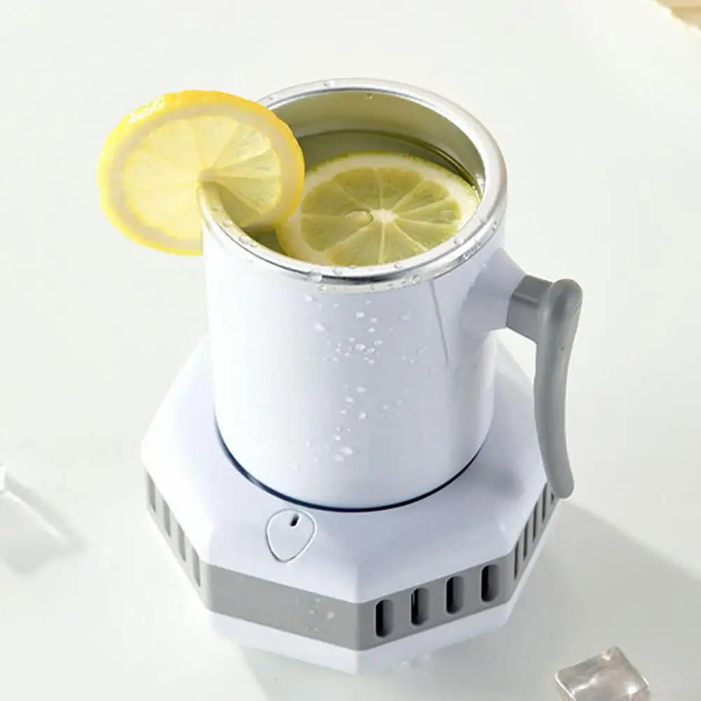 Hot Sale 50% Efficient Fast Cooler Cup Heat-resistant ABS Mini Electric Cooling Machine for Home Portable Electric Drink Cooler
