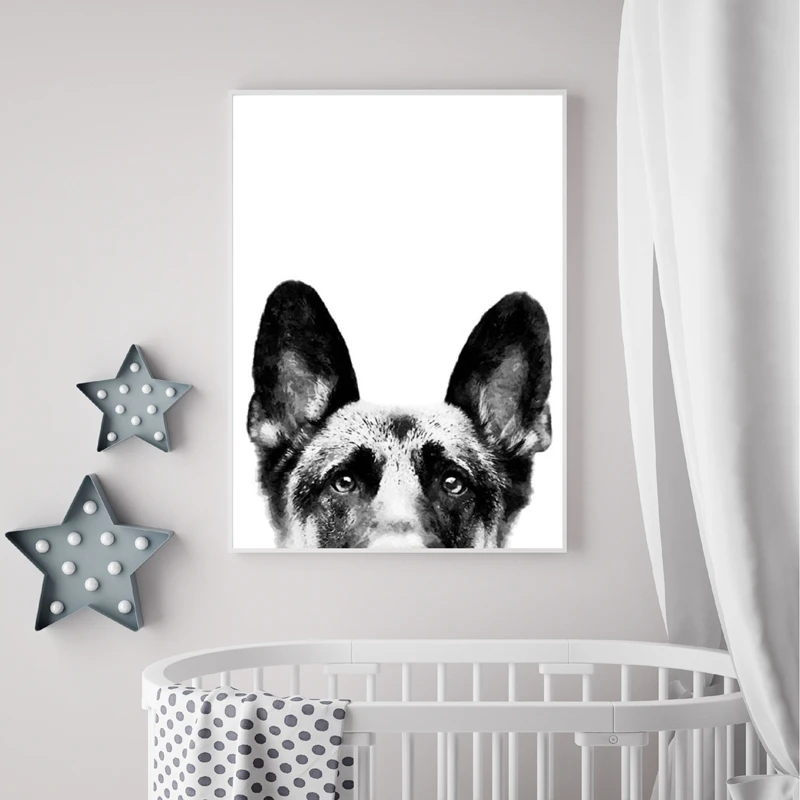 German-Shepherd-Canvas-Poster-Nursery-Wall-Art-Print-Watercolor-Pet-Dog-Painting-Nordic-Picture-Children-Bedroom (1)
