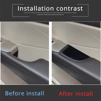 

For LINCOLN CONTINENTAI 2017 2018 2019 ABS Plastic Front car door storage box internal Car Accessories