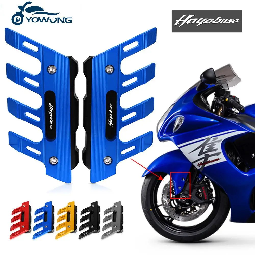 

Motorcycle Front Fender Side Protection Guard Mudguard Sliders For Suzuki HAYABUSA 1300R 1300R 1300 Accessories