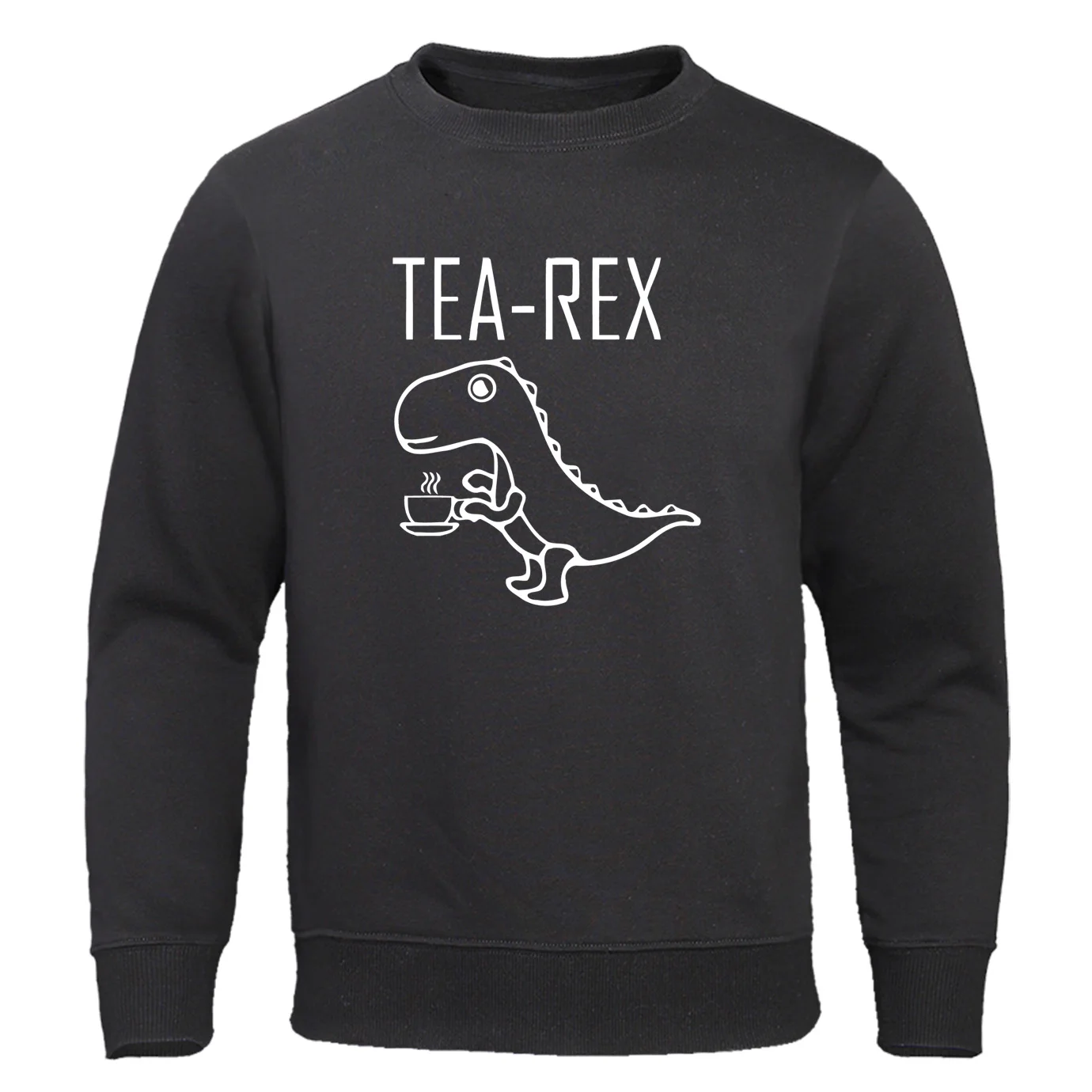 Мужские толстовки с капюшоном tea Rex мужские Забавный брендовый пуловер