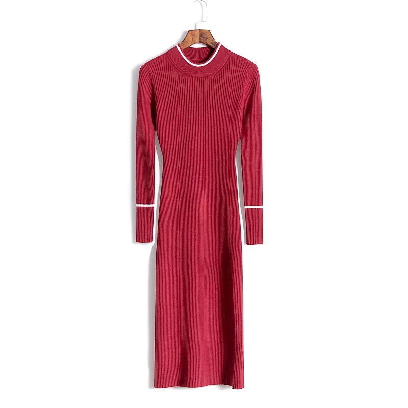 Vrouwen Jurk Promotie Zanzea 45% Kasjmier + 30% Wol Gebreide Jurk Vrouw 2019 Nieuwe Lange mouwen Slim Sexy Tas hip Mode Vrouwelijke Vrouwen Jurk Promotie Zanzea 45% Kasjmier + 30% Wol Gebreide Jurk Vrouw 2019 Nieuwe Lange mouwen Slim Sexy Tas hip Mode Vrouwelijke