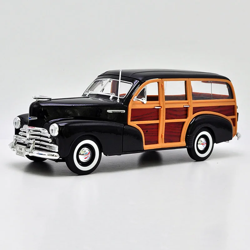 1/18 Масштаб литья под давлением 1948 Chevrolet Woody Surf Wagon Fleetmaster модель автомобиля модели транспортных средств Игрушки для коллекции фанатов шоу