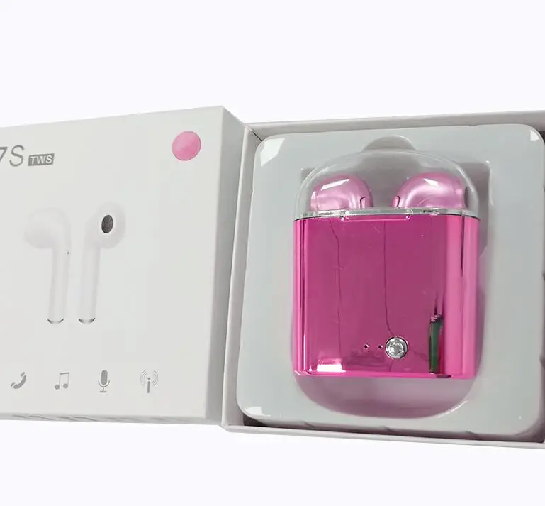 I7SPKS Mangoman i7s Tws Wireless Headphones Bluetooth Earphones Air Earbuds Handsfree in ear Headset wireless bluetooth headphones i7s - Цвет: I7SPKS