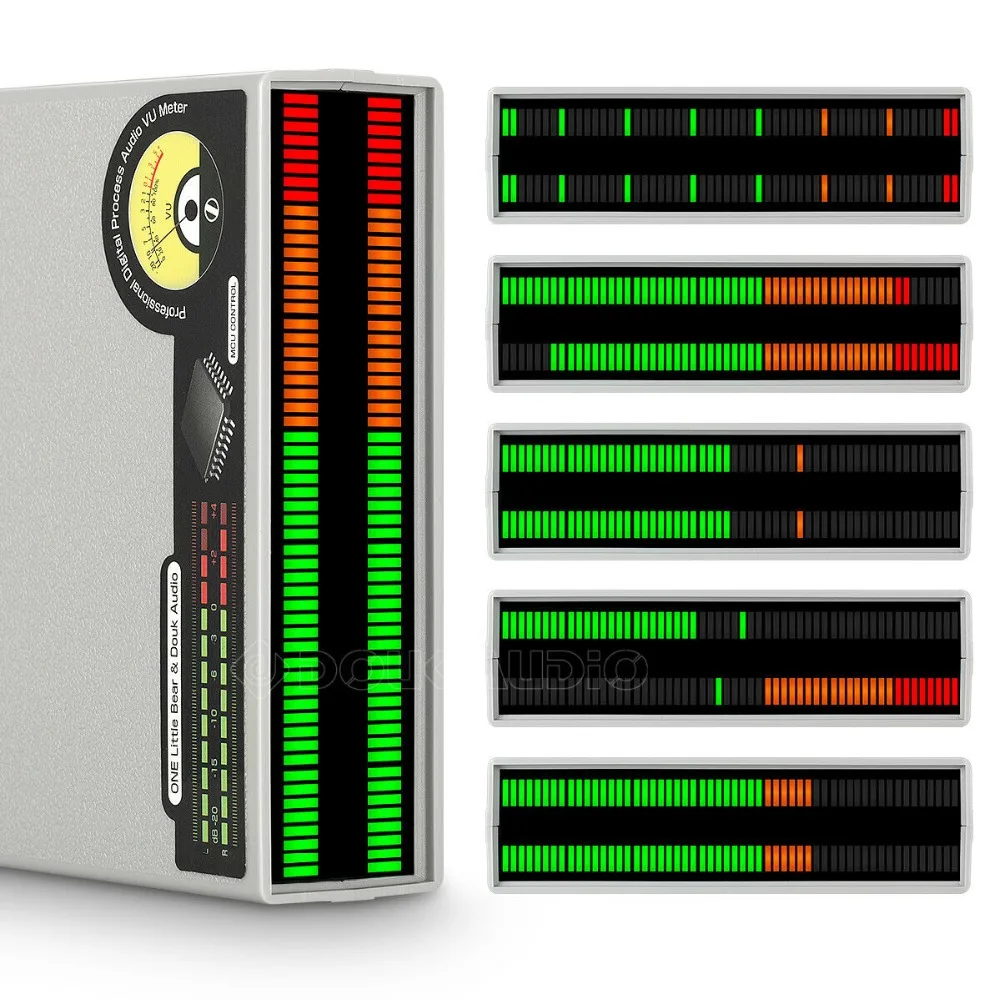 Nobsound 16-Bit Microphone Sound Control Level Indicator Music Audio Spectrum 