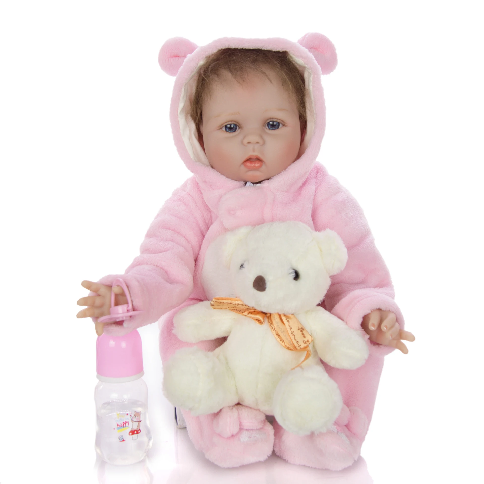 

Bebe reborn dolls for girls 55cm silicone reborn baby doll l.o.l lifelike toddler baby boy boneca surprise gifts NPK