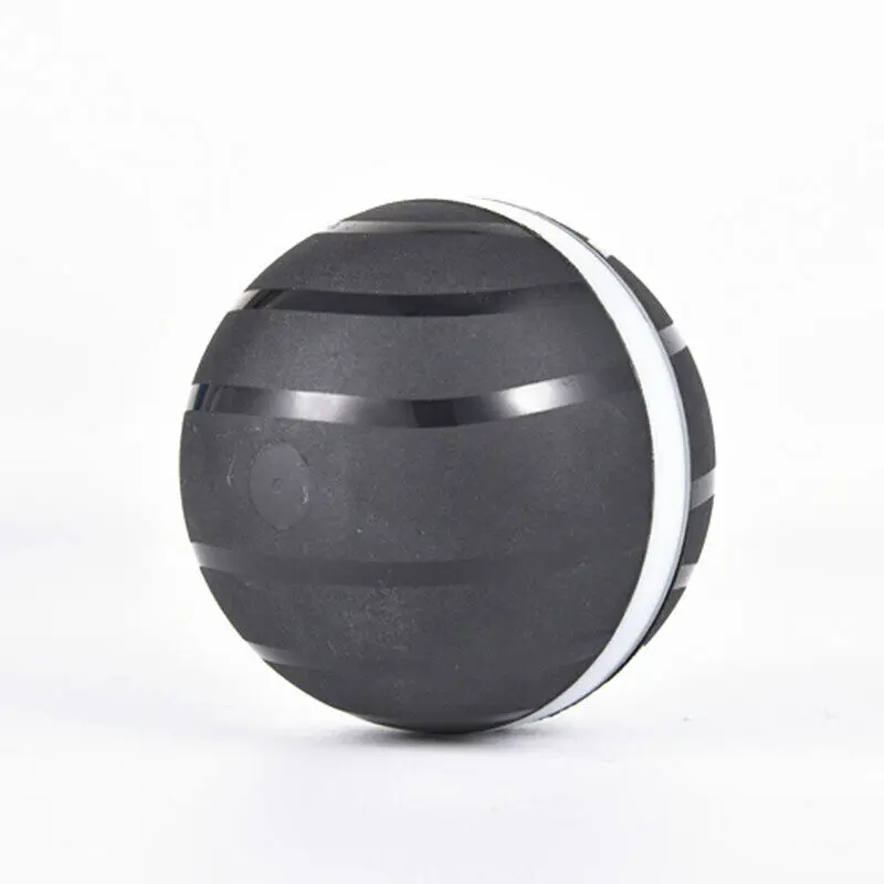Black Интерактивная игрушка для питомца, собаки, кошки, светильник с лазерным шариком, игрушка для прыжков, Электрический светодиодный шар для питомца, забавная игрушка для дома - Цвет: Black