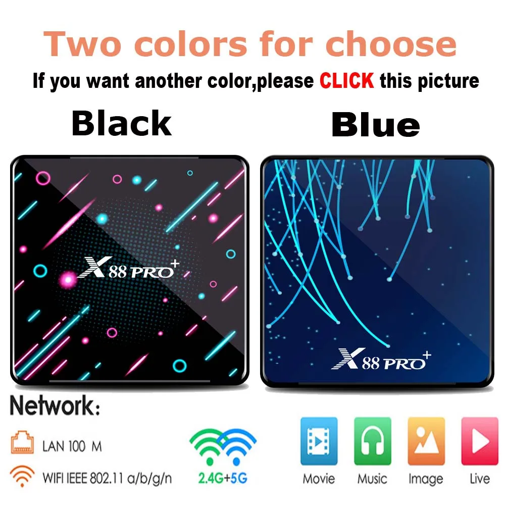 X88 PRO plus Android 9,0 Восьмиядерный ТВ приставка RK3368 4G 64G 128GB BT4.0 4K Google Play медиаплеер ТВ приставка X88 pro