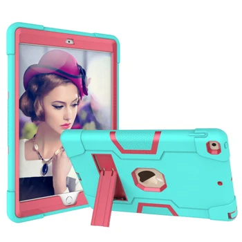 

Heavy Duty Armor Shockproof Silicone Case for iPad 10.2 7th Gen A2198 A2197 A2200 10.2" Cover Tablet Funda Capa Shell for Kids