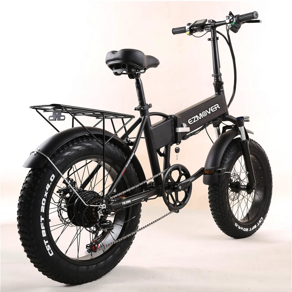 EZmover EZ06 Electric Bike 500W E Bikes Folding Electric Bicycle Fatbike E Bike  20 Inch 4.0 Fat Tire Ebike 48V Lithium Battery|Electric Bicycle| -  AliExpress