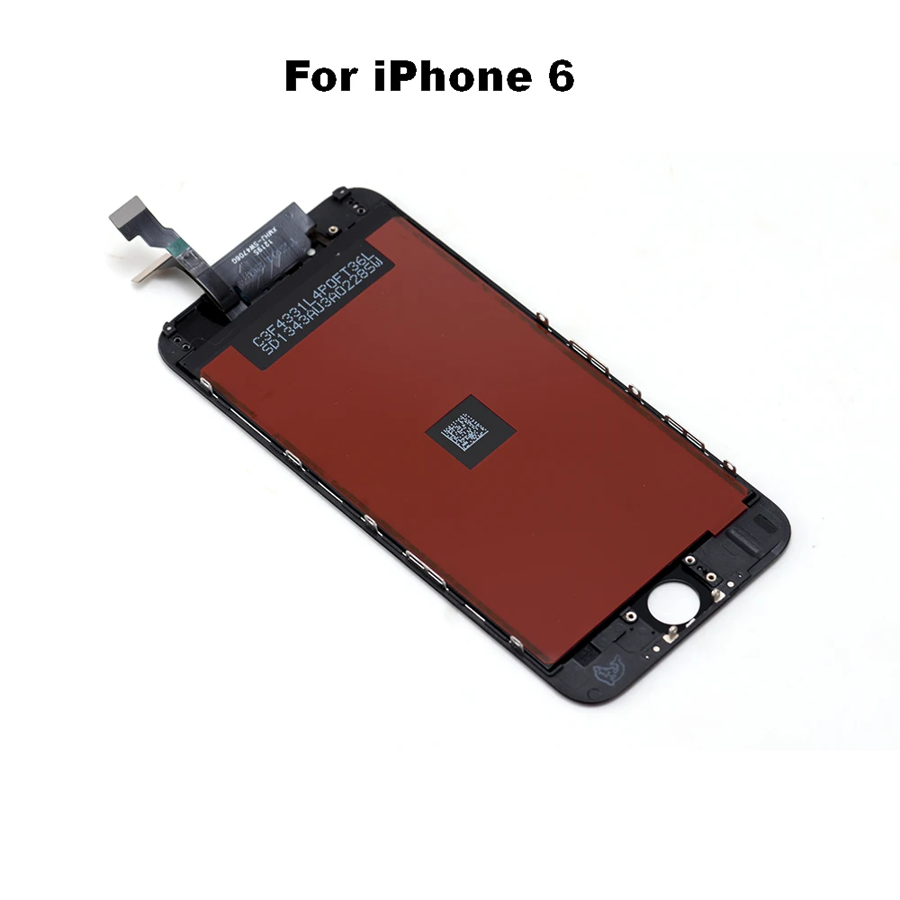 Качество AAA + ЖК дисплей для iphone 6 сенсорный экран iPhone5 5S 6S Plus 7 7Plus без битых