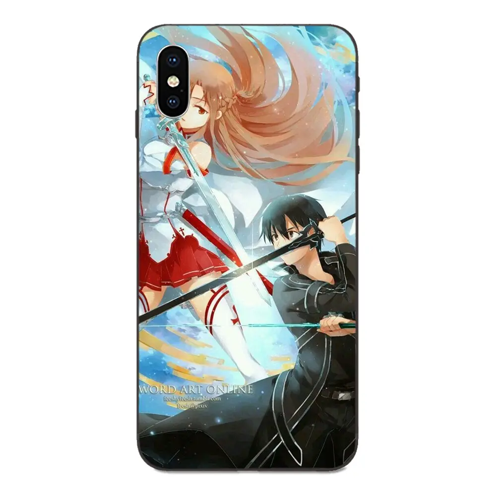as picture Для huawei Honor 5A 6A 6C 7A 7C 7X8 8A 8C 8X9 9X10 10i 20 Lite Pro Мягкий ТПУ заказной телефон Sword Art Online Sao Аниме Манга - Цвет: as picture