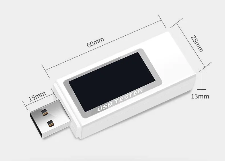 KWS-1705A USB Напряжение измеритель тока ЖК-экран мини портативный креативный Телефон тестер напряжения доктор мобильное зарядное устройство детектор