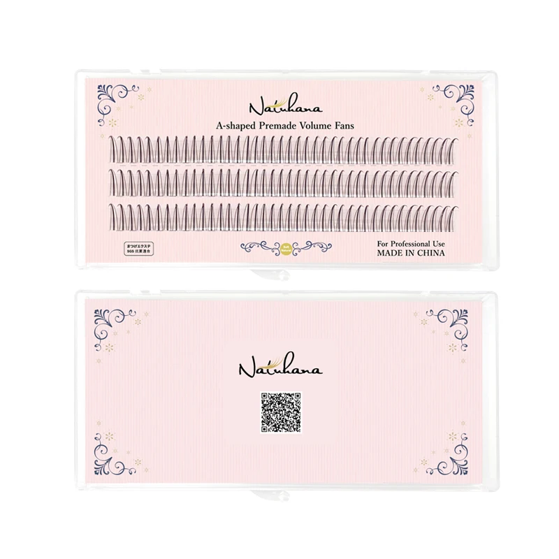 NATUHANA A/M vzhled premade řasy líčení individuum lashes clusteru hroty šlehat nejasný premade načechraný nepravý řasy líčení