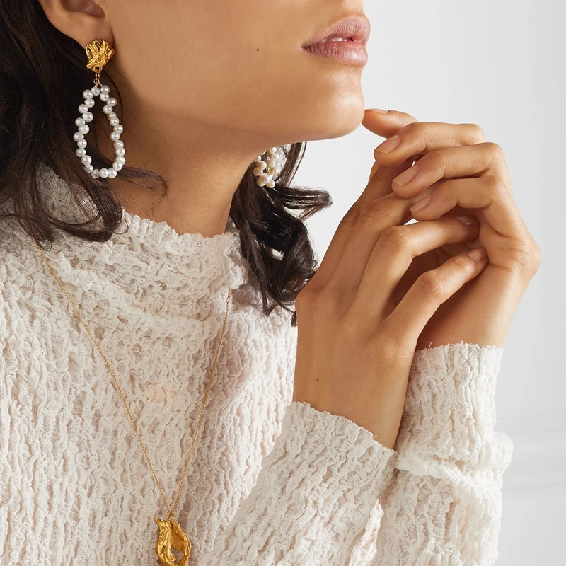 Этнические женские модные серьги в Корейском стиле joyas sieraden Alibaba Aliexpress шпильки серьги с черным жемчугом вечные жемчужные модные ювелирные изделия повязки chaviro anel gypsy aros de moda