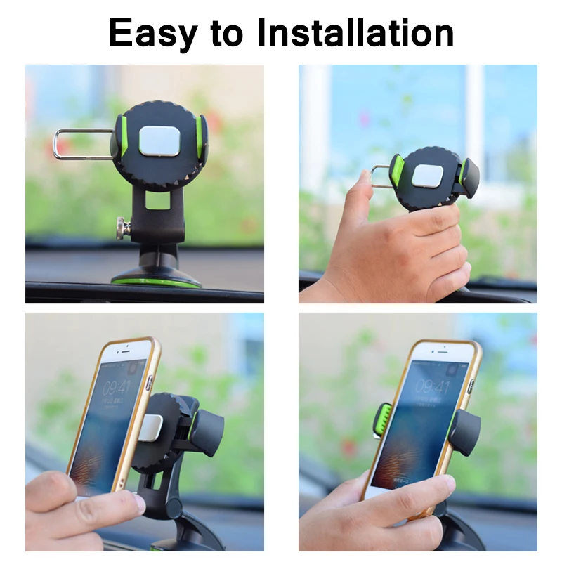 Универсальный автомобильный держатель для телефона GPS на приборной панели навигатор телефон держатель для универсального крепления на зажиме Подставка Кронштейн для iphone 11/11 pro