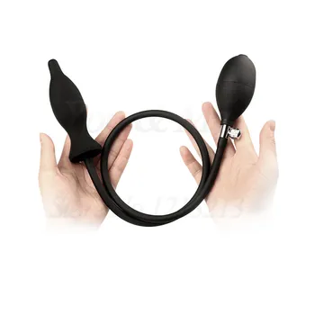 10 speed Vibrator Anal Plug Expandable Vestibular Inflatable Anal Dilator Masturbator Anal Ball Sex Toy for Men Women Amal Plugs 4