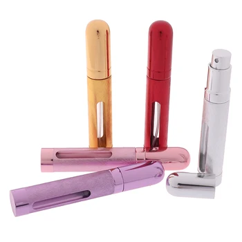 

1PCS 12ML Mini Perfume Bottle Atomizer Refillable Perfume Spray Bottle Portable Travel Aluminum Cosmetic Empty Spray Tool
