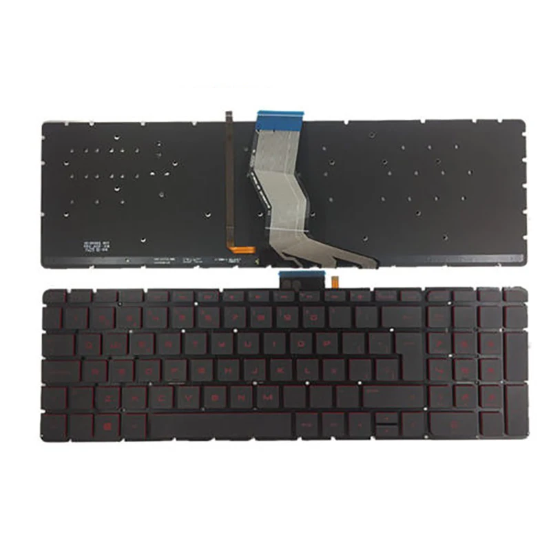 Новая клавиатура с испанской раскладкой для ноутбука HP 15-ab 15-ak 15-bc 15-ab000 15-ab100 15-ab200