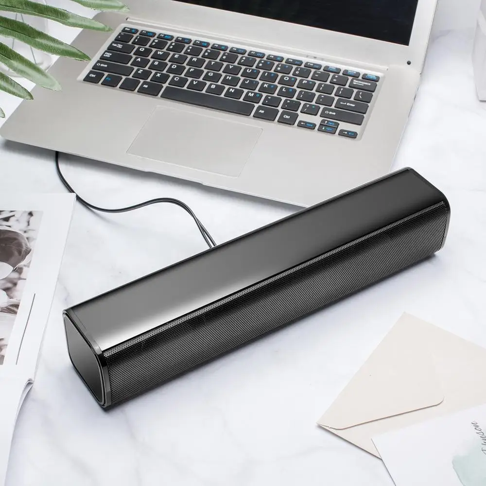  Q2 HD Sound Speaker USB Alimentato Soundbar Audio Player 3.5 millimetri Wired PC Altoparlanti Stere