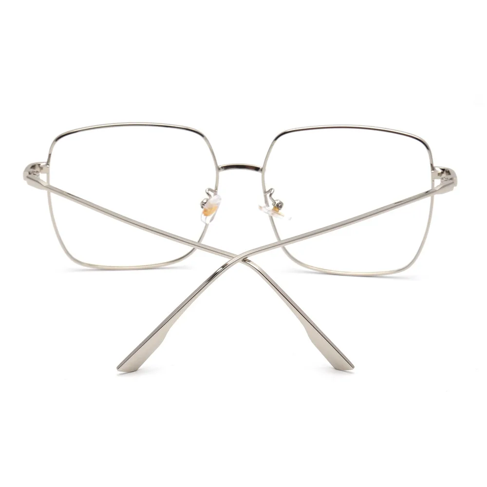 blue filter glasses JM Retro Square Computer Blue Light Glasses Clear Men Women Anti Blue Light Blocking Glasses Frame blue light reading glasses