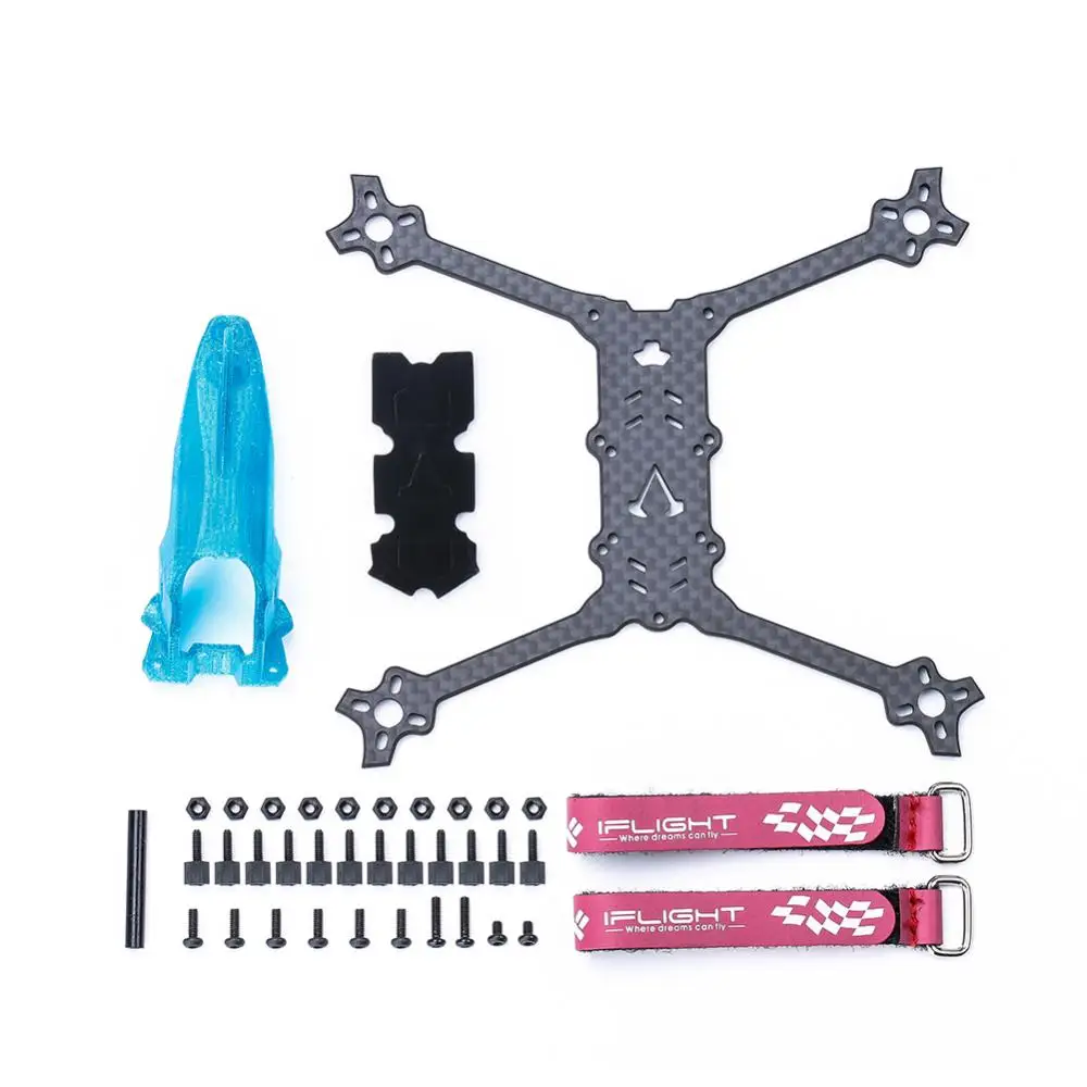iFlight RACE H3 133mm 3 Inch 3mm Arm 25mm Standoffs Unibody Bottom Plate Carbon Fiber Frame Kit For RC Models Multirotor Parts