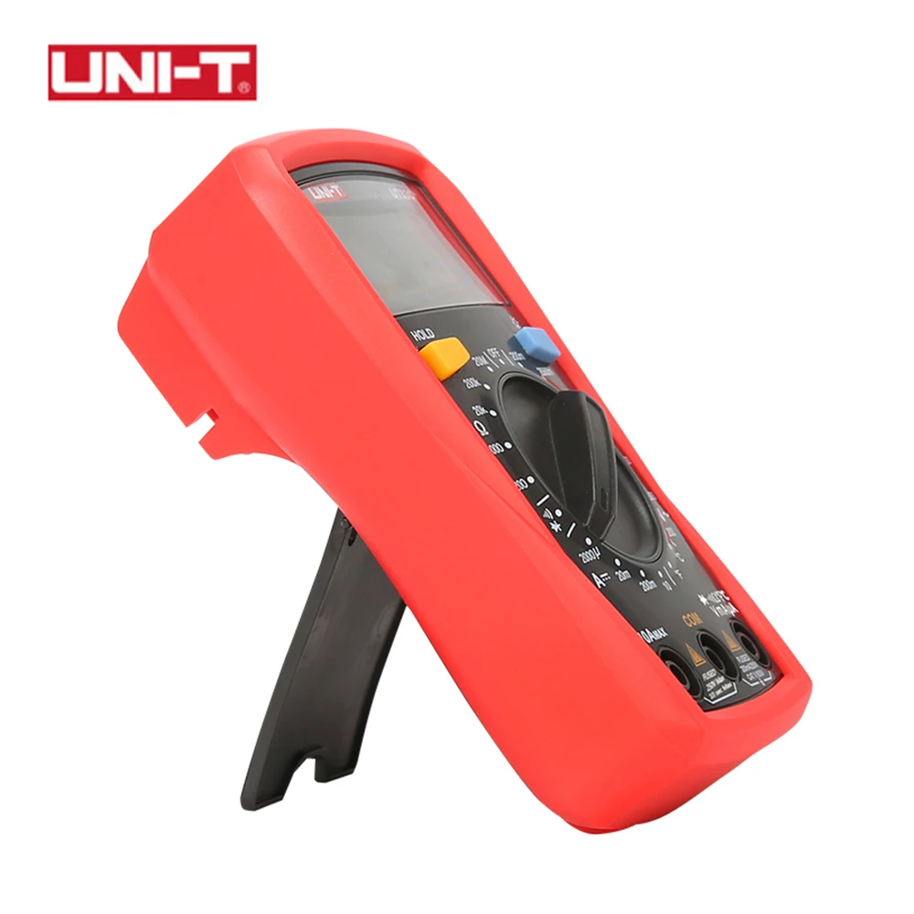 Uni-t UT33C+ цифровой тестер Цифровой мультиметр ток постоянного тока Вольтметр Амперметр Измеритель сопротивления инструмент автоматический мультиметр