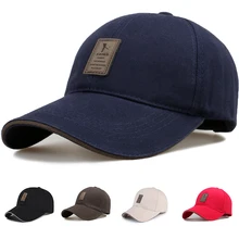 1 шт. бейсбольная кепка мужская Регулируемая Кепка повседневные Шапки для отдыха одноцветная модная Снэпбэк шапка на лето и осень