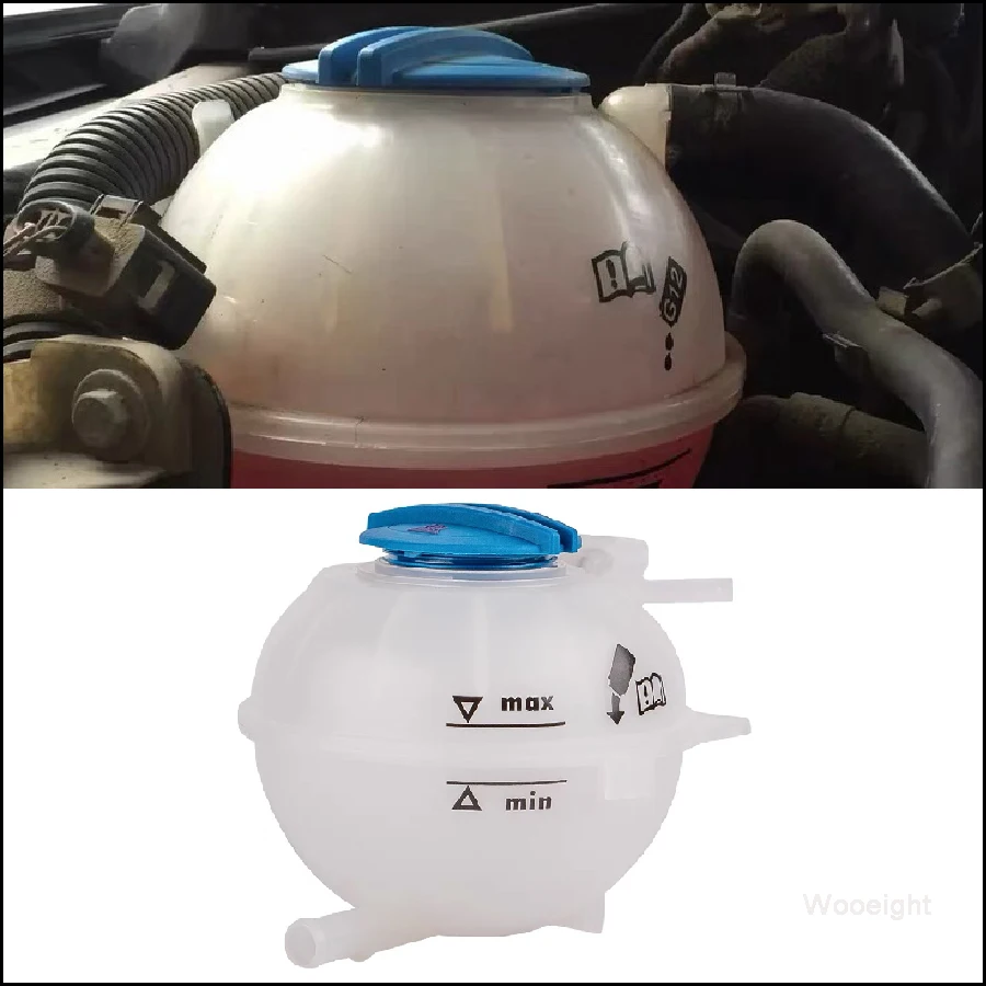 Wooeight Coolant Reservoir Tank Bottle Cap 3B0121321 1K0121407A For VW
